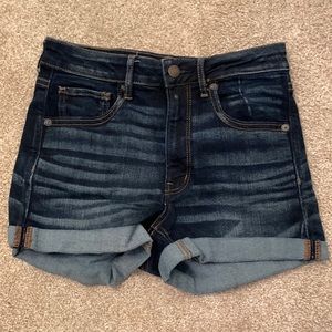 American eagle outfitters super stretch denim shorts